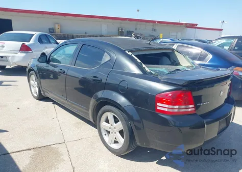 2008 Dodge Avenger R/T из США, поврежденный, VIN 1B3LC76M98N639341